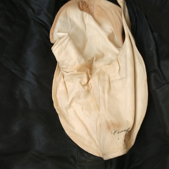 #6 TRUE VICTORIAN ANTIQUE Cutwork Lace Trimmed SILK TAFFETTA BODICE - Picture 5 of 8